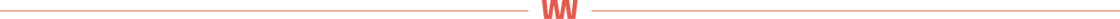 line with w